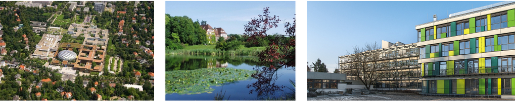 Quiet Berlin-Dahlem provides a contrast to buzzing inner city life.