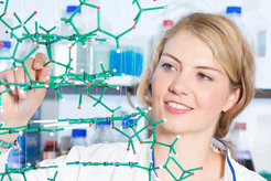 Stefanie Schöne, Doktorandin am Max-Planck-Institut für molekulare Genetik in Berlin