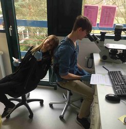 Sometimes we need to lean on our labmates