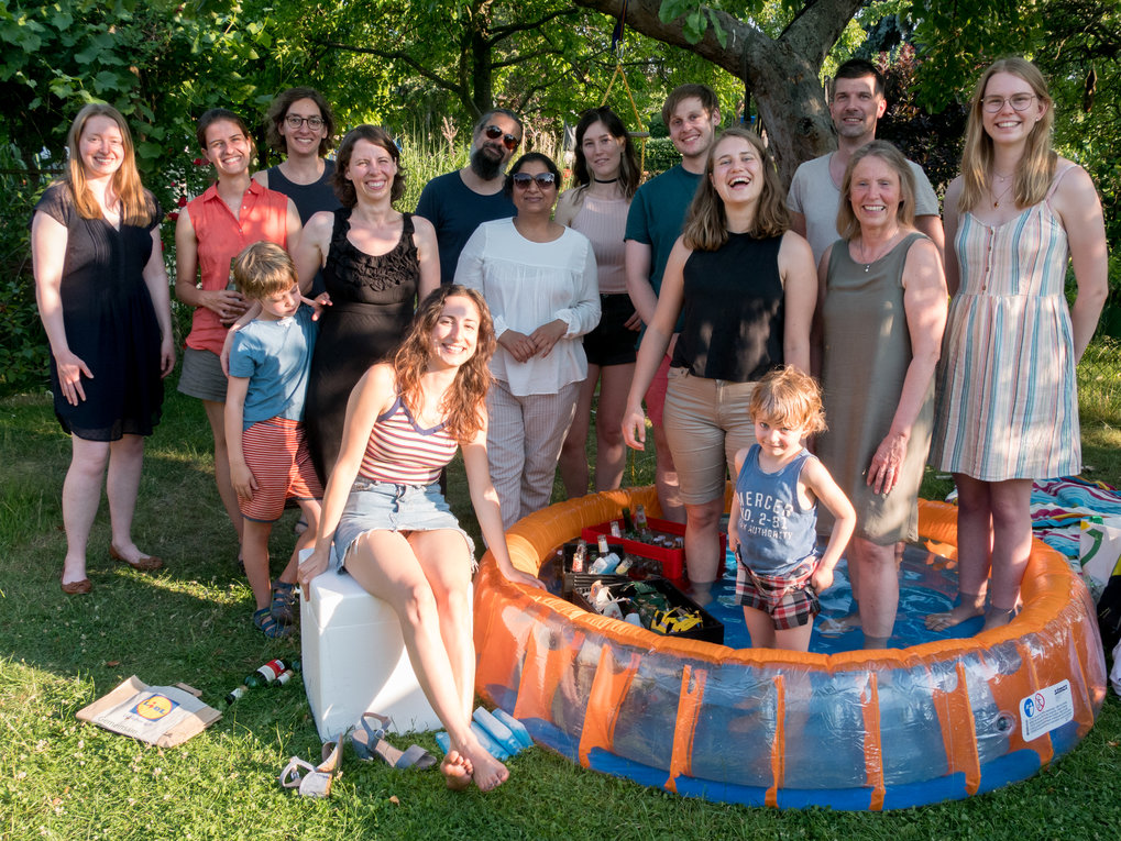 Paper Celebration and Farewell BBQ for Liat, Rutger and Caro